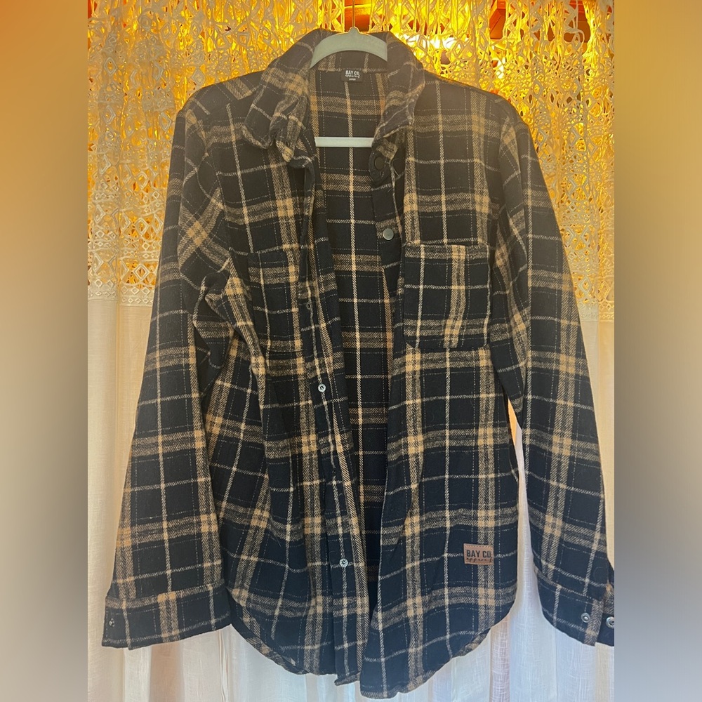 Bay Co. Apparel: Flannel Weekend Shirt: Large